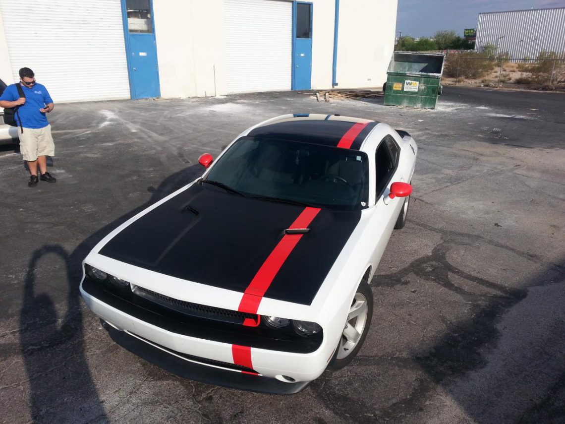 paint racing stripes car