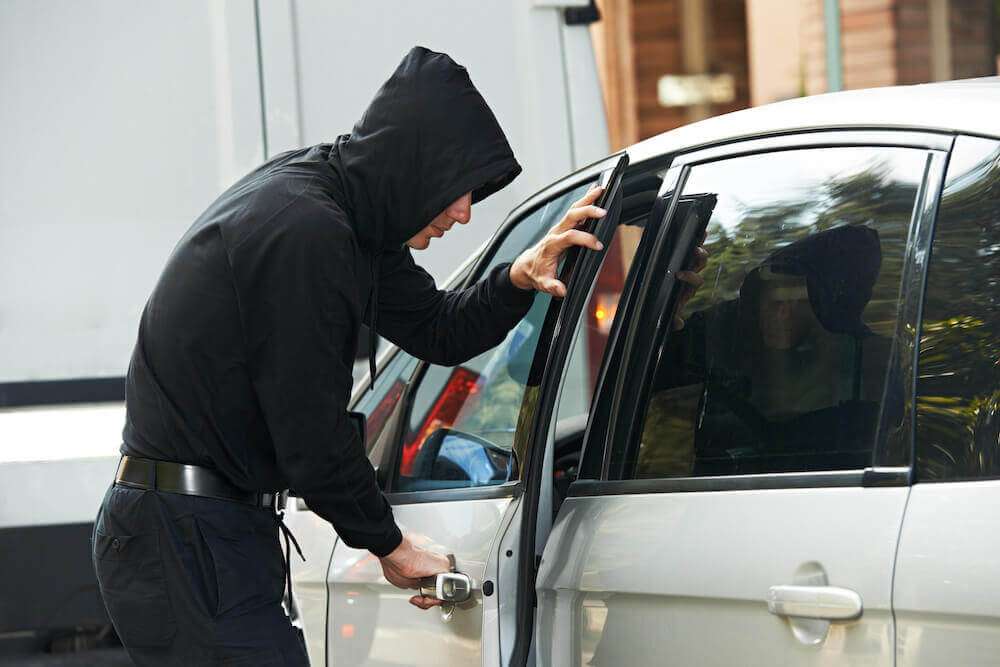 to report a stolen car