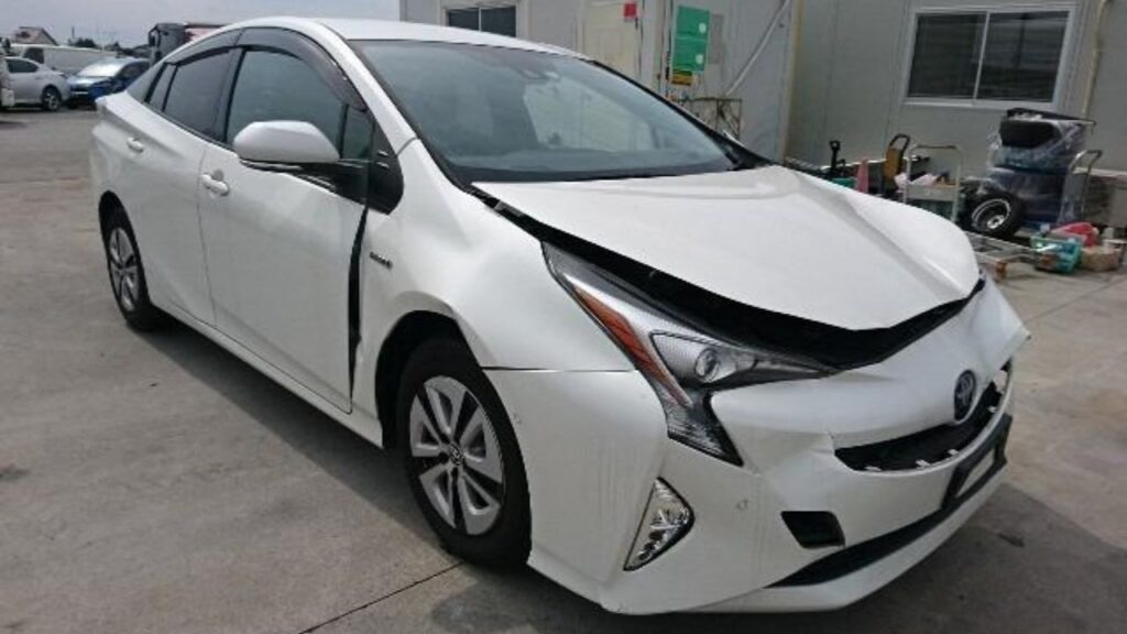 Toyota Prius Auction Sheet