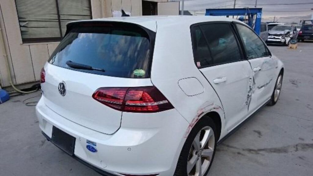 How To Verify Damage Volkswagen Golf Auction Sheet