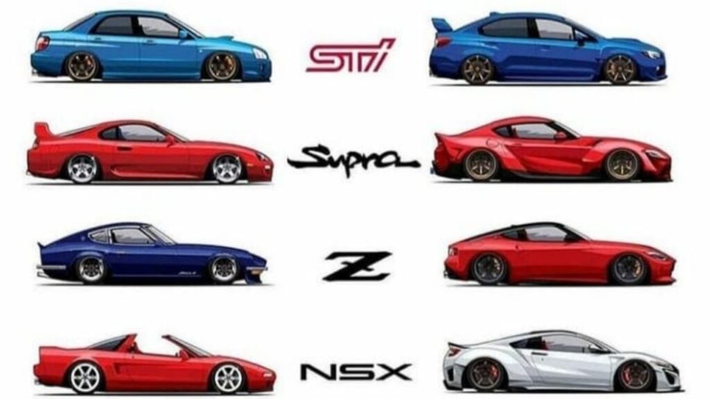 Japanese JDM Cars List