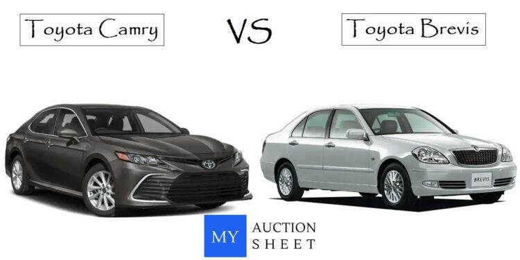Toyota Camry vs Toyota Brevis Comparison Interior, Exterior, Engine