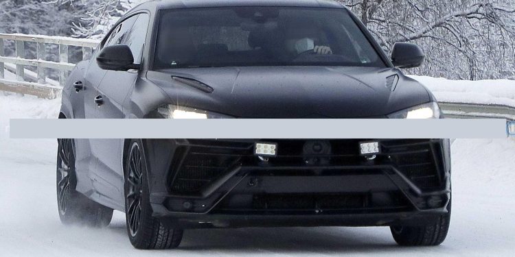 Lamborghini Urus Evo Tested At Snow Roads