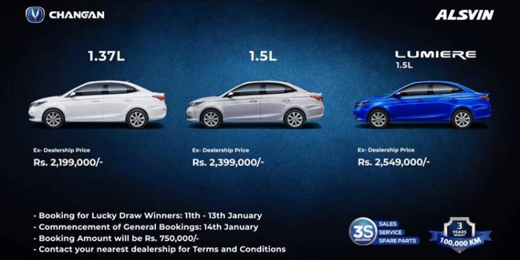 Changan Alsvin Booking Reopen!