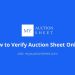 Benefits of Auction Sheet Verification While Buying A Car