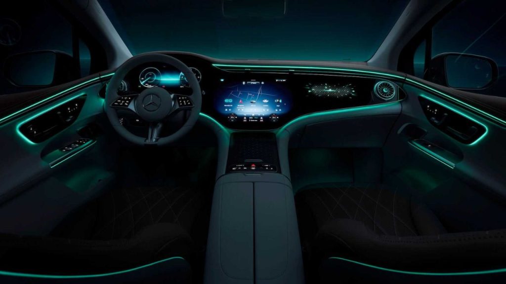 EQE Electric SUV Interior Functions
