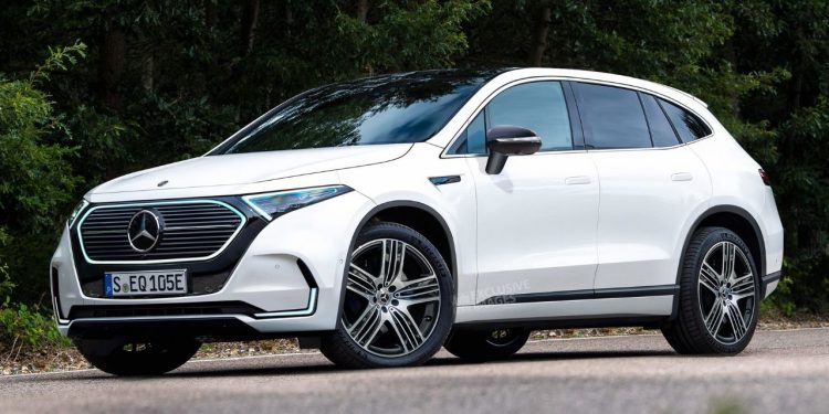 Mercedes Benz EQE SUV Interior Teaser