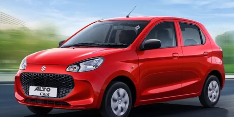 Maruti Launches Suzuki Alto K10 S-CNG in India at INR 5.94 Lac